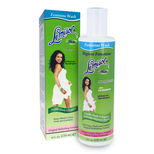 LEMISOL PLUS FEMININE WASH GENTLE DAILY CLEANSER 8oz
