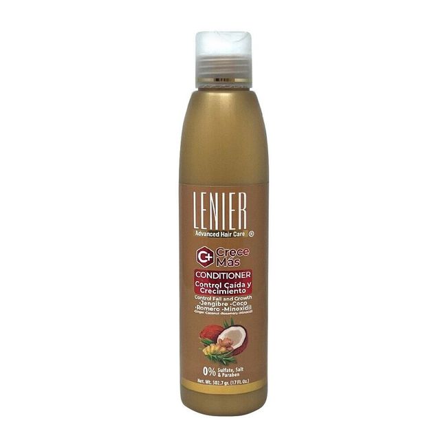 Lenier Crece Mas Sulfate Free Conditioner 17oz