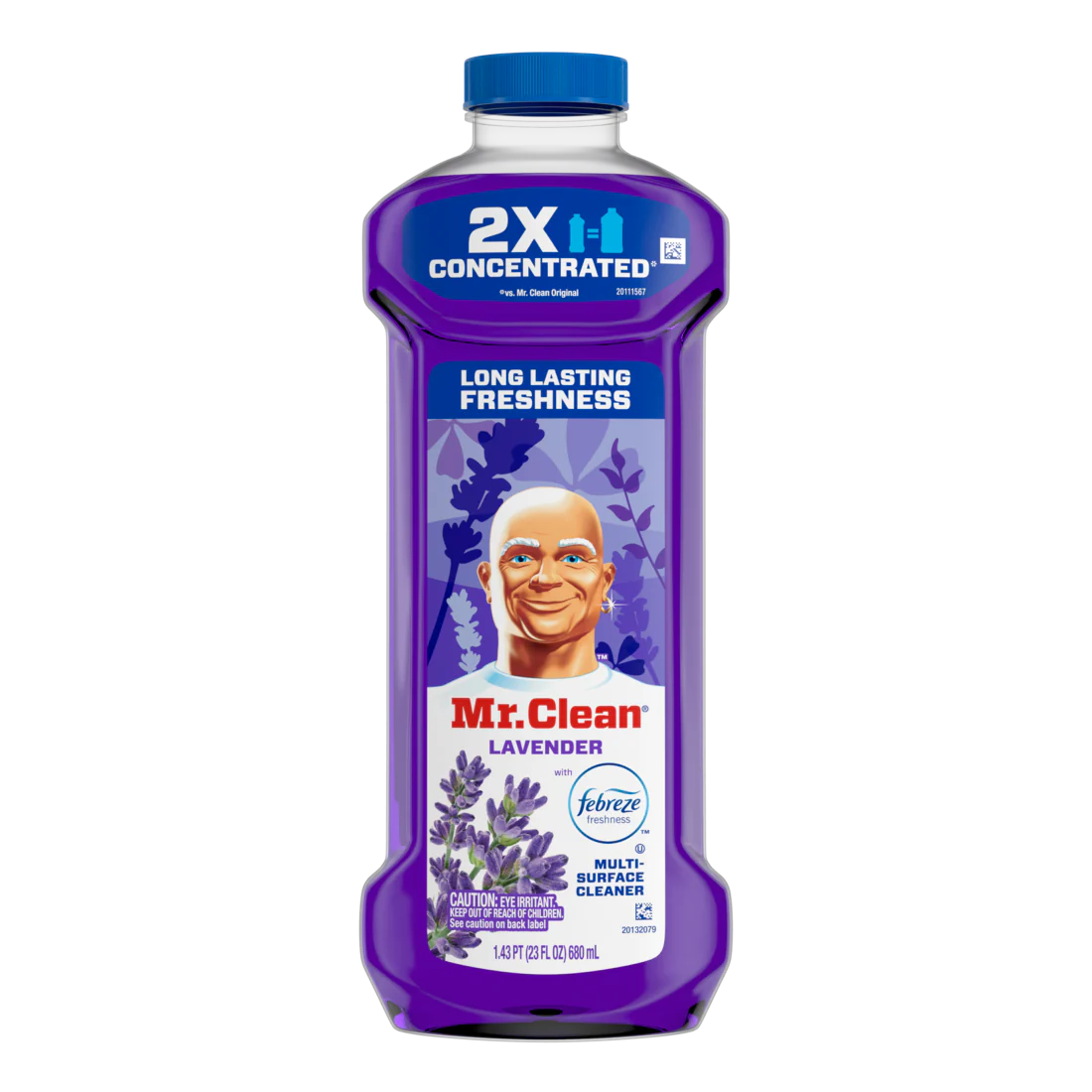 MR.CLEAN MULTI SURFACE CLEANER 2X FEBREZE LAVENDER 9/23oz