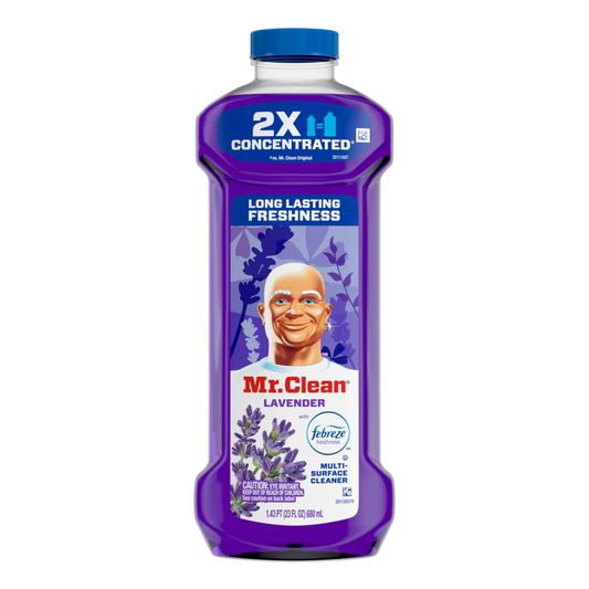 MR.CLEAN MULTI SURFACE CLEANER 2X FEBREZE LAVENDER 9/23oz