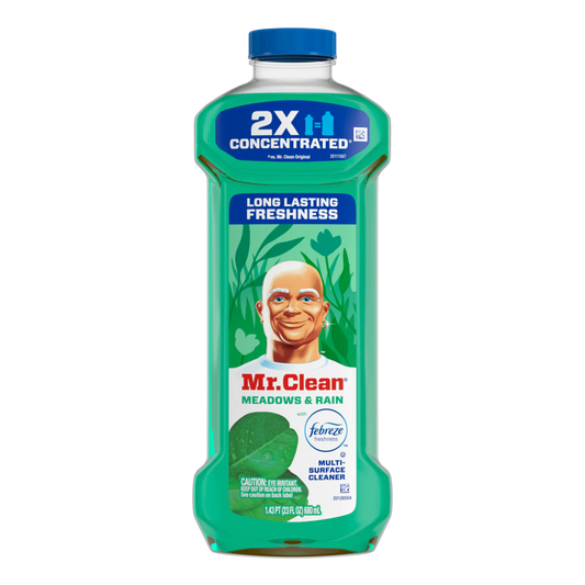 MR.CLEAN MULTI SURFACE CLEANER 2X MEADOW RAIN 9/23oz