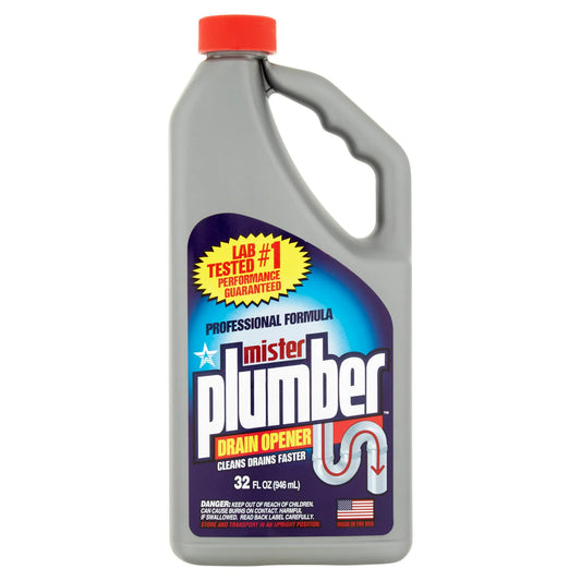 MR. PLUMBER DRAIN OPENER 12/32OZ (SKU#11574)