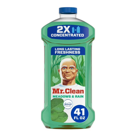 MR.CLEAN ALL PURPOSE CLEANER FEBREZE 2X MEADOW RAIN 4/41oz