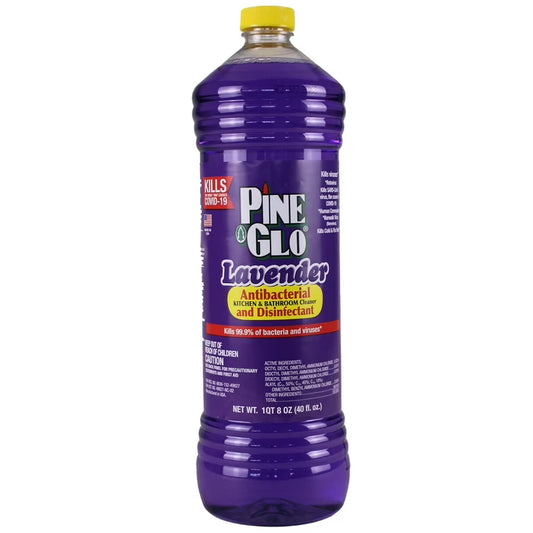 PINE GLOW DISINFECTANT CLEANER LAVENDER  12/8oz