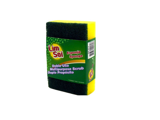 LIMPIA SOL MULTIPURPOSE SCRUB GREEN HD 12PK