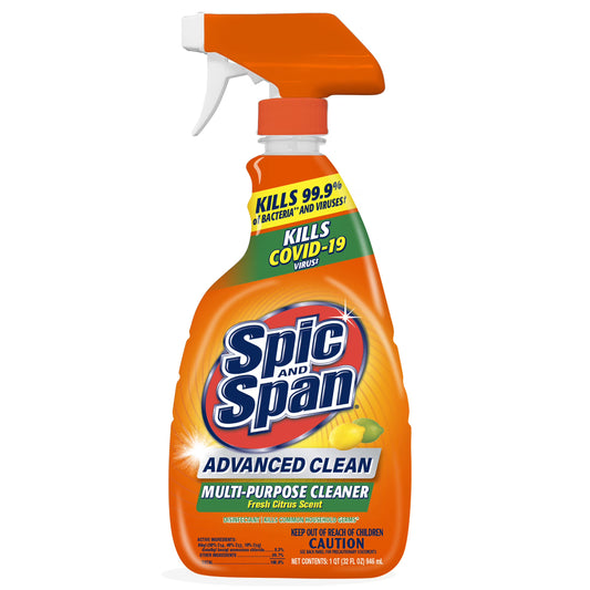 SPIC & SPAN MULTI-PURPOSE CLEANER SPRAY FRESH CITRUS 9/32oz