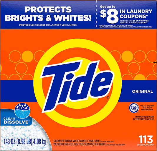 TIDE POWDER DETERGENT ORIGINAL 2/143oz