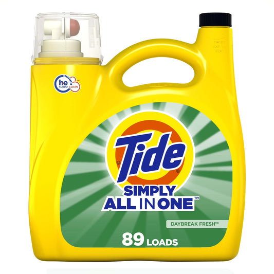 TIDE SIMPLY DETERGENT DAYBREAK FRESH 117oz