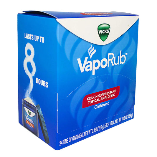 VICKS VAPORUB OINTMENT TINS 24/0.45oz