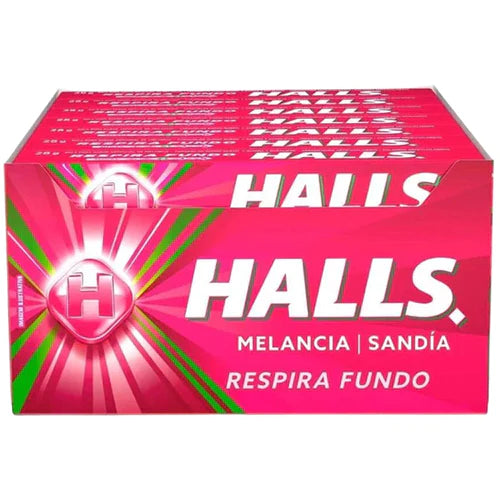 HALLS COUGH DROPS SANDIA/WATERMELON 21CT