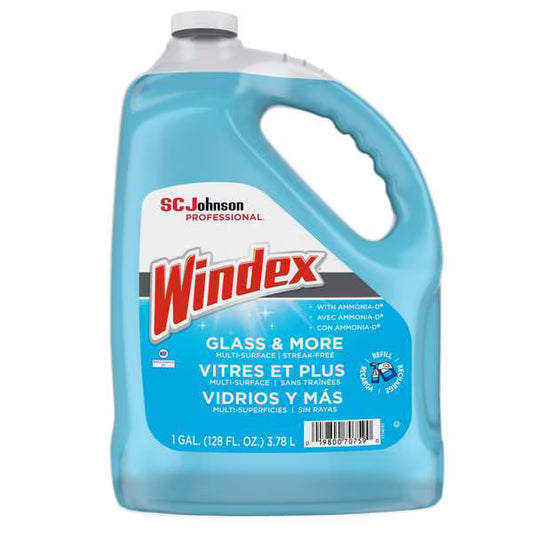 WINDEX GLASS CLEANER REFILL 128oz