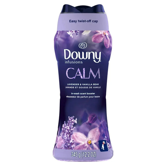 Downy Infusions Calm In Wash Scent Booster Lavender & Vanilla Bean 4/12.2oz