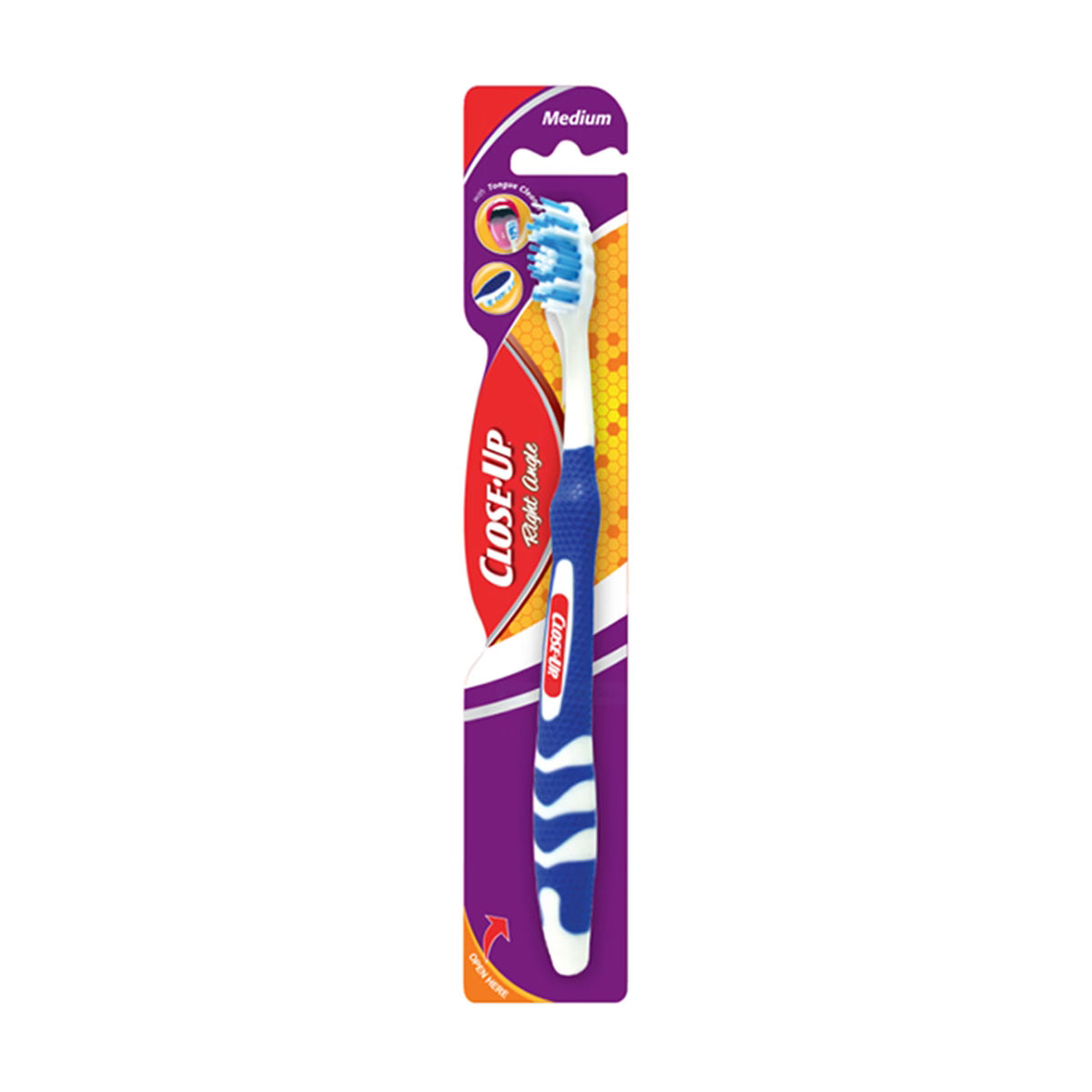 CLOSE-UP RIGHT ANGLE TOOTHBRUSH MEDIUM 12PK