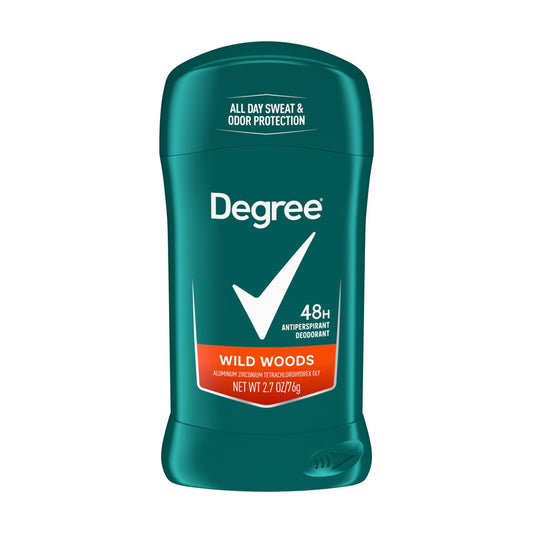 DEGREE MEN ANTIPERSPIRANT 48H WILD WOODS 12/2.7oz