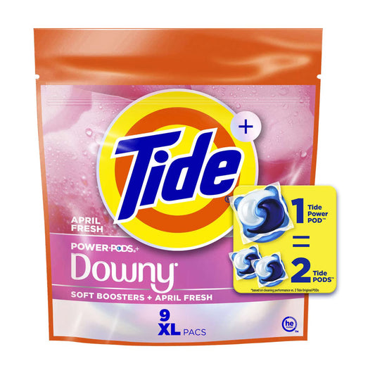 TIDE PODS APRIL FRESH XL 9CT