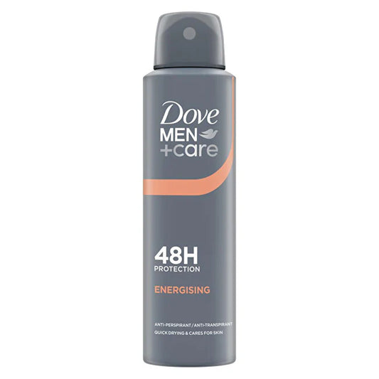DOVE DEODORANT MEN SPRAY ENERGISING 6/150ML