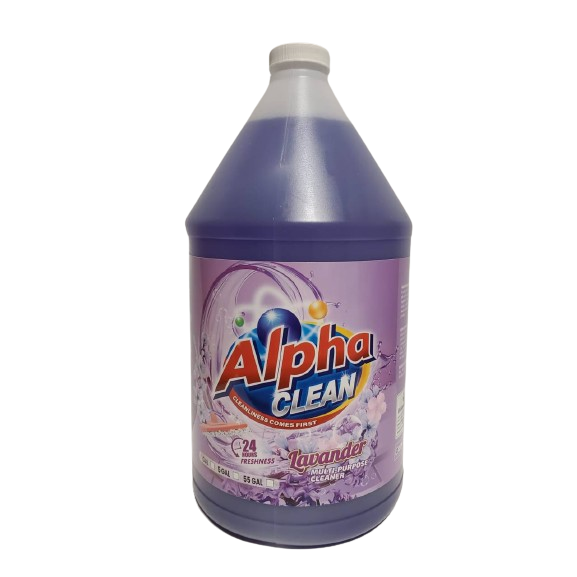 ALPHA CLEAN MULTI PURPOSE CLEANER LAVENDER 1GAL