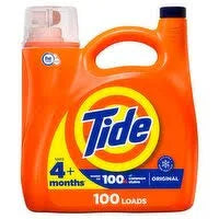 TIDE LIQUID LAUNDRY DETERGENT 115 LOADS 151oz