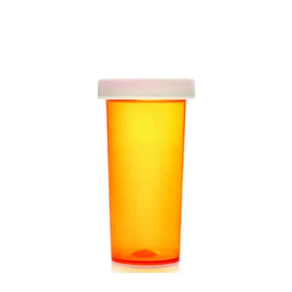 PUSH & TURN CHILD RESISTANT AMBER VIALS 30 DRAM 240 UNITS-BOX (SKU#12593)