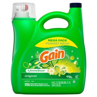 GAIN AROMA BOOST LIQUID LAUNDRY DETERGENT ORIGINAL 4/154oz
