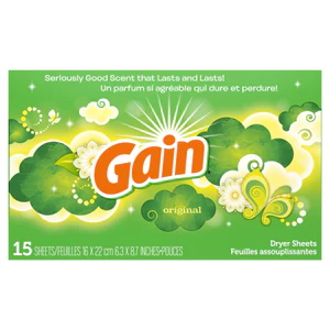 GAIN DRY SHEETS ORIGINAL 15/15CT