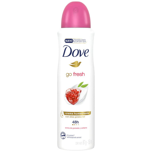 DOVE DEODORANT SPRAY GO FRESH POMEGRANATE 12/150ML